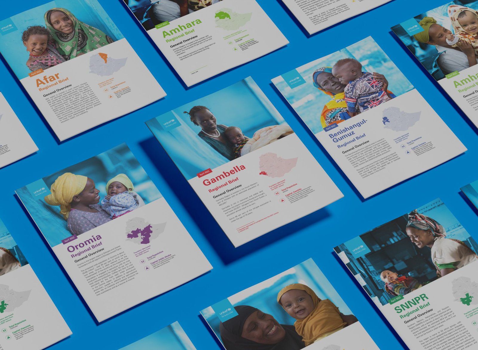 UNICEF (Regional Brief) Layout Design